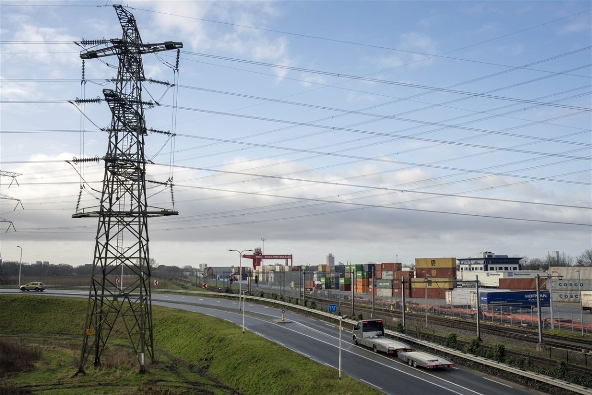 Het Brabantse elektriciteitsnet